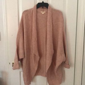 Anthropologie Pink Cardigan